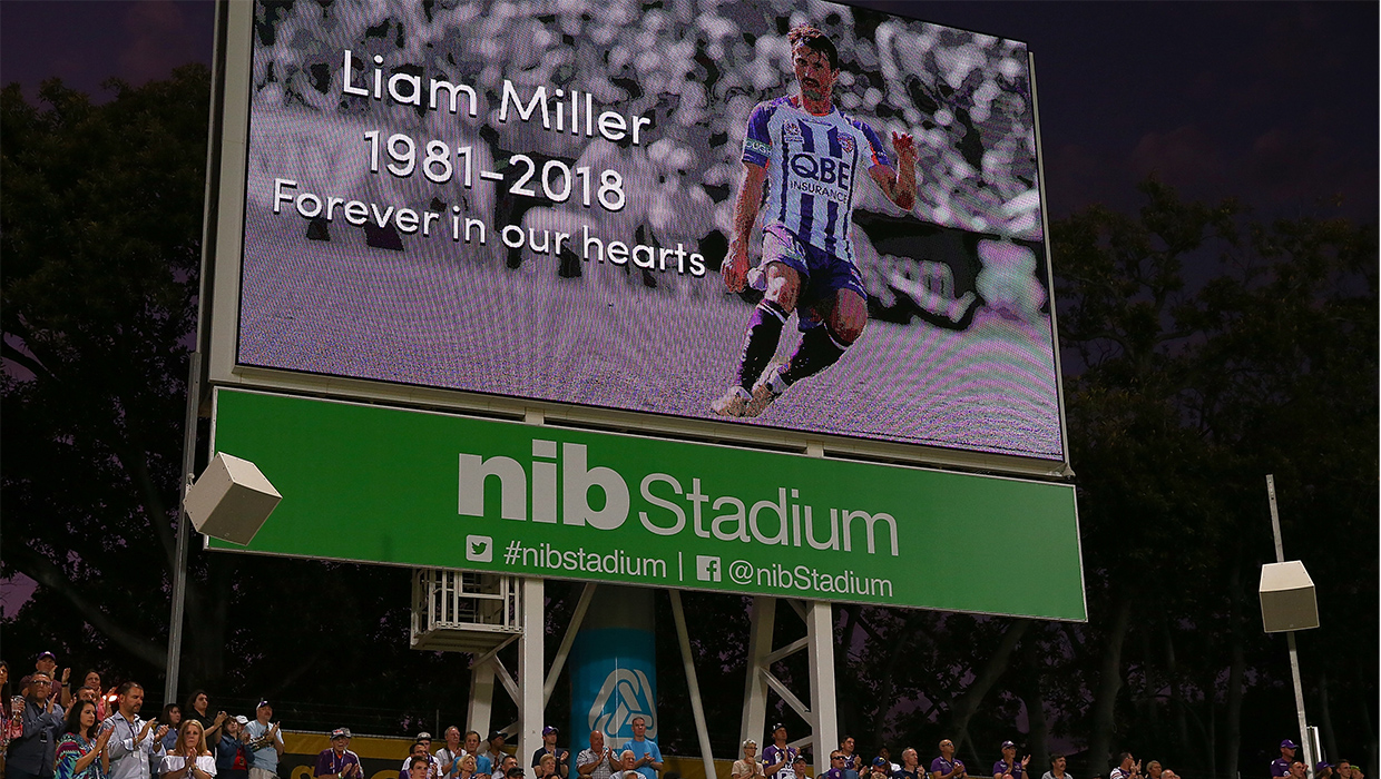 Liam Miller tribute on big screen